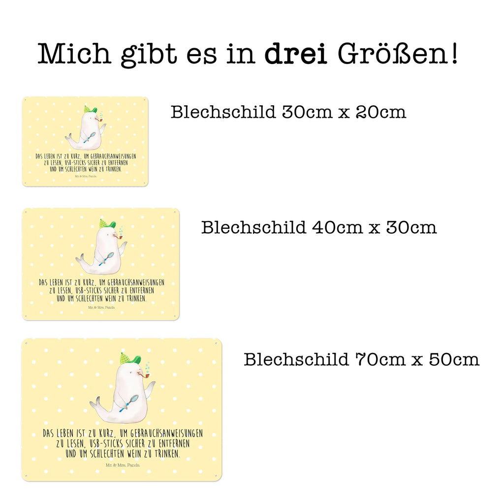 Blechschild Robbe Sherlock Blechschild Für Männer, Blechschild Küche, Türschild Metall, Dekoschild Metall, Wandschild Metall, Blechschild Groß, Blechschild Für Frauen, Blechschild Büro, Blechschild, Blechschild Zum Aufhängen, Tiere, Gute Laune, Tiermotive, Lustige Sprüche
