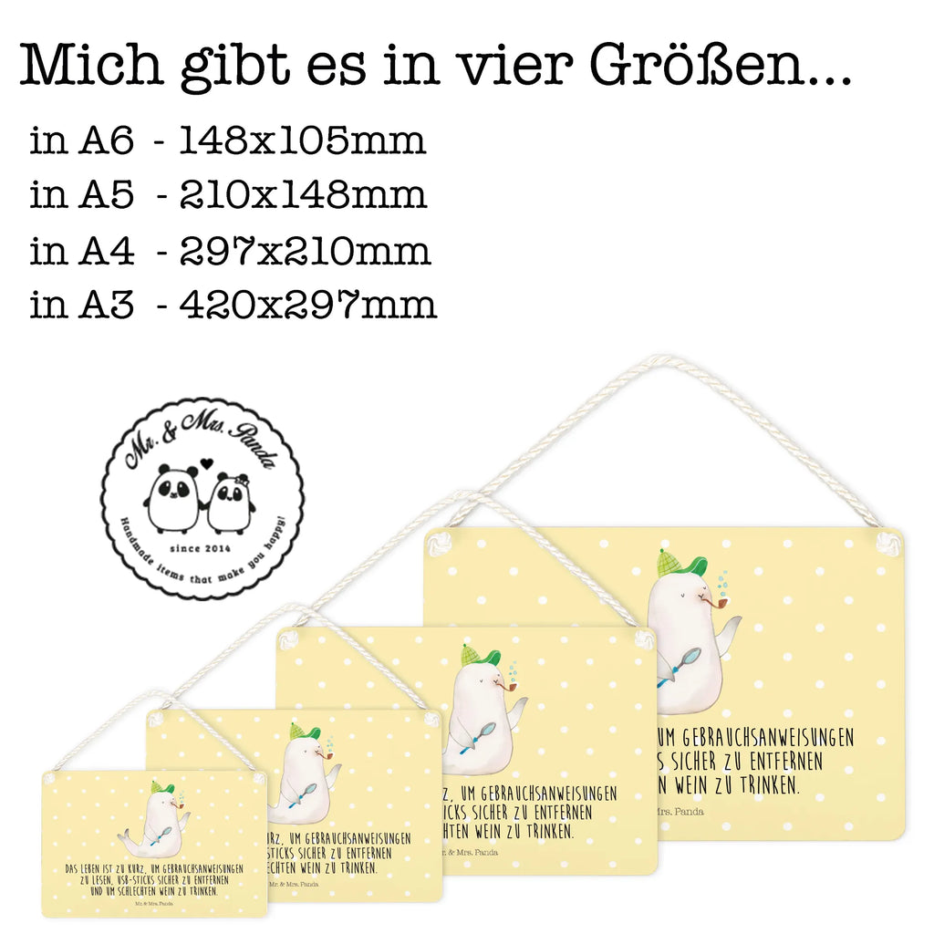 Decorative sign seal sherlock small animals, cute, funny, cute animal motives, hand drawn, small world, funny sayings, good mood, happy, gifts, gift ideas, special gifts, animal lover, card