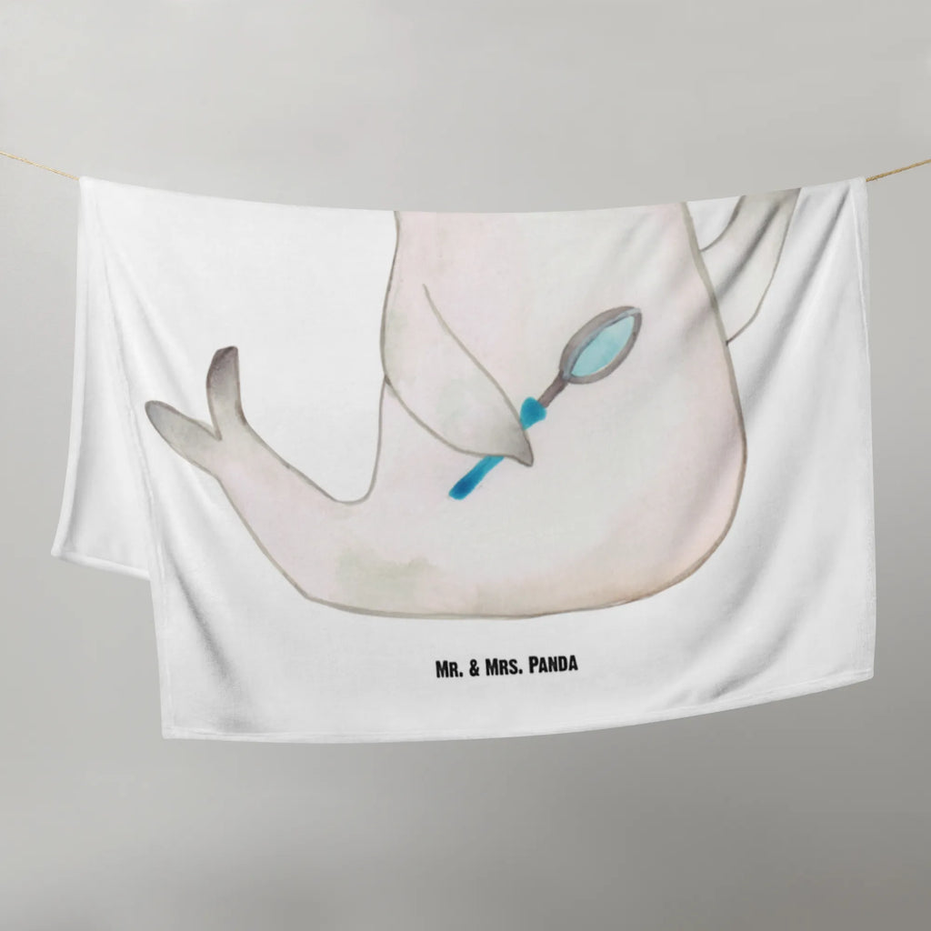 Baby blanket seal sherlock small animals, cute, funny, cute animal motives, hand drawn, small world, funny sayings, good mood, happy, gifts, gift ideas, special gifts, animal lover, card