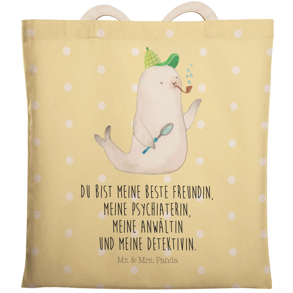 Einkaufstasche Robbe Sherlock Einkaufstaschen, Stofftaschen, taschen shopper, Stofftragetasche, Shopper, Einkaufsbeutel, Schultertasche, Einkaufstasche, Tüte, Stoffeinkaufstaschen, Strandtasche, einkaufsshopper, Umhängetasche, Freizeittasche, tragbeutel, cityshopper, Stofftasche, markttasche, Beutel, shopping bag, Tragetaschen, stoffshopper, Beutel Tasche, Stoffbeutel, Alltagstasche, Lustige Sprüche, Tiere, Tiermotive, Gute Laune