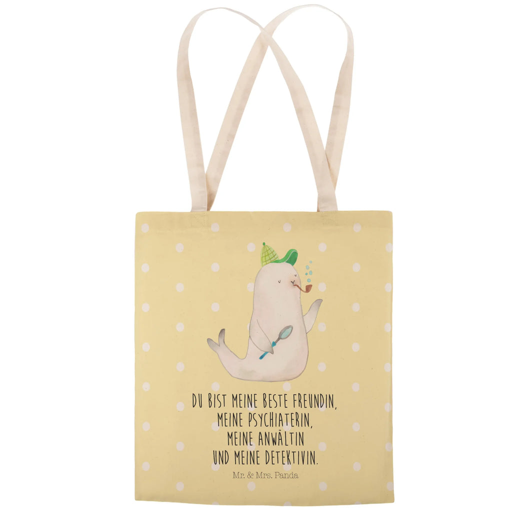 Einkaufstasche Robbe Sherlock Einkaufstaschen, Stofftaschen, taschen shopper, Stofftragetasche, Shopper, Einkaufsbeutel, Schultertasche, Einkaufstasche, Tüte, Stoffeinkaufstaschen, Strandtasche, einkaufsshopper, Umhängetasche, Freizeittasche, tragbeutel, cityshopper, Stofftasche, markttasche, Beutel, shopping bag, Tragetaschen, stoffshopper, Beutel Tasche, Stoffbeutel, Alltagstasche, Lustige Sprüche, Tiere, Tiermotive, Gute Laune