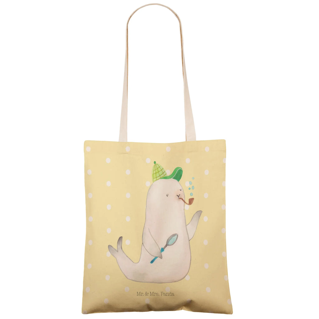 Einkaufstasche Robbe Sherlock Einkaufstaschen, Stofftaschen, taschen shopper, Stofftragetasche, Shopper, Einkaufsbeutel, Schultertasche, Einkaufstasche, Tüte, Stoffeinkaufstaschen, Strandtasche, einkaufsshopper, Umhängetasche, Freizeittasche, tragbeutel, cityshopper, Stofftasche, markttasche, Beutel, shopping bag, Tragetaschen, stoffshopper, Beutel Tasche, Stoffbeutel, Alltagstasche, Lustige Sprüche, Tiere, Tiermotive, Gute Laune