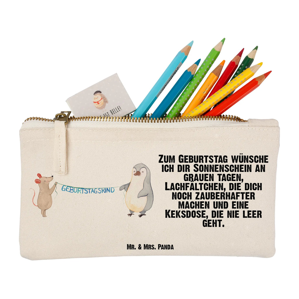 torebka na makijaż Mysz Pingwin urodziny toiletry bag, Schlampermäppchen, Schminktasche, Kulturbeutel, aufbewahrungsbeutel, pencil case, Schminkbeutel, Waschbeutel, Stiftemäppchen, Mäppchen, Waschtasche, Federmappe, utensilientasche, beauty tasche, Kosmetikbeutel, Kulturtasche, kosmetiktäschchen, Schminktäschchen, Etui, beauty case, Kosmetiktasche, pinsel tasche, aufbewahrungstasche, Geburtstag, Geburtstagsgeschenk, Geschenk, Geburtstage, Maus, Happy Birthday, Geburtstagsfeier, Pinguin