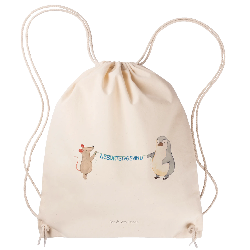 Drawstring bag mouse penguin Birthday jute bag, carrier bag, gym bag, hipster, sports bag, bag, Birthday, celebration, party, birthday party, friends, family, birthday wish, birthday present, birthday cards, 18th birthday, 30th birthday, 40th, 50th, 60th, 70th, 80th, 90th, 90th., gift ideas, gifts for girlfriend, boyfriend, mom, dad, brother, sister, congratulations, funny, sayings, 1 year, money gifts, guest gifts, gifts online, gift basket, special gifts, unusual gifts, extraordinary gifts, gift package, original gifts, gift items, special birthday gifts, Happy Birthday, Birthday party, Penguin, Birthday present, Present, Mouse