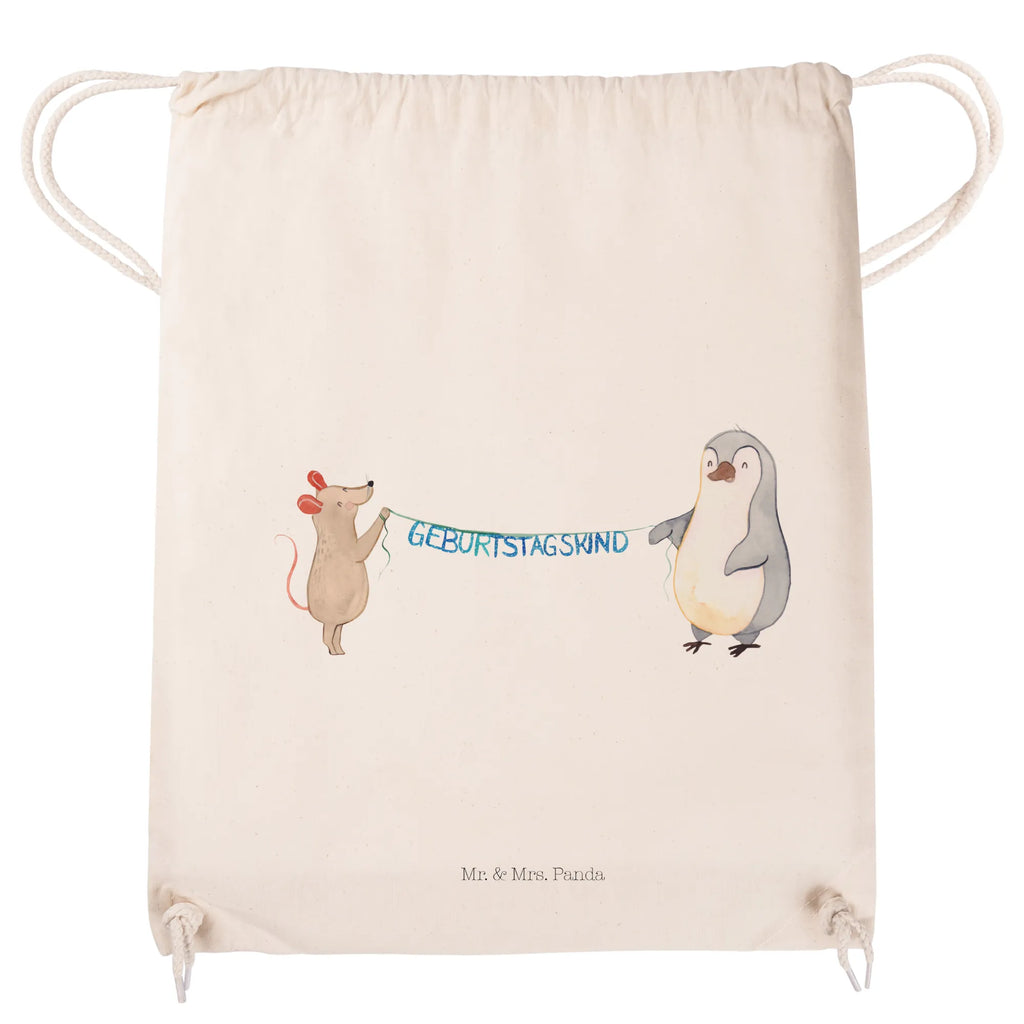 Drawstring bag mouse penguin Birthday jute bag, carrier bag, gym bag, hipster, sports bag, bag, Birthday, celebration, party, birthday party, friends, family, birthday wish, birthday present, birthday cards, 18th birthday, 30th birthday, 40th, 50th, 60th, 70th, 80th, 90th, 90th., gift ideas, gifts for girlfriend, boyfriend, mom, dad, brother, sister, congratulations, funny, sayings, 1 year, money gifts, guest gifts, gifts online, gift basket, special gifts, unusual gifts, extraordinary gifts, gift package, original gifts, gift items, special birthday gifts, Happy Birthday, Birthday party, Penguin, Birthday present, Present, Mouse