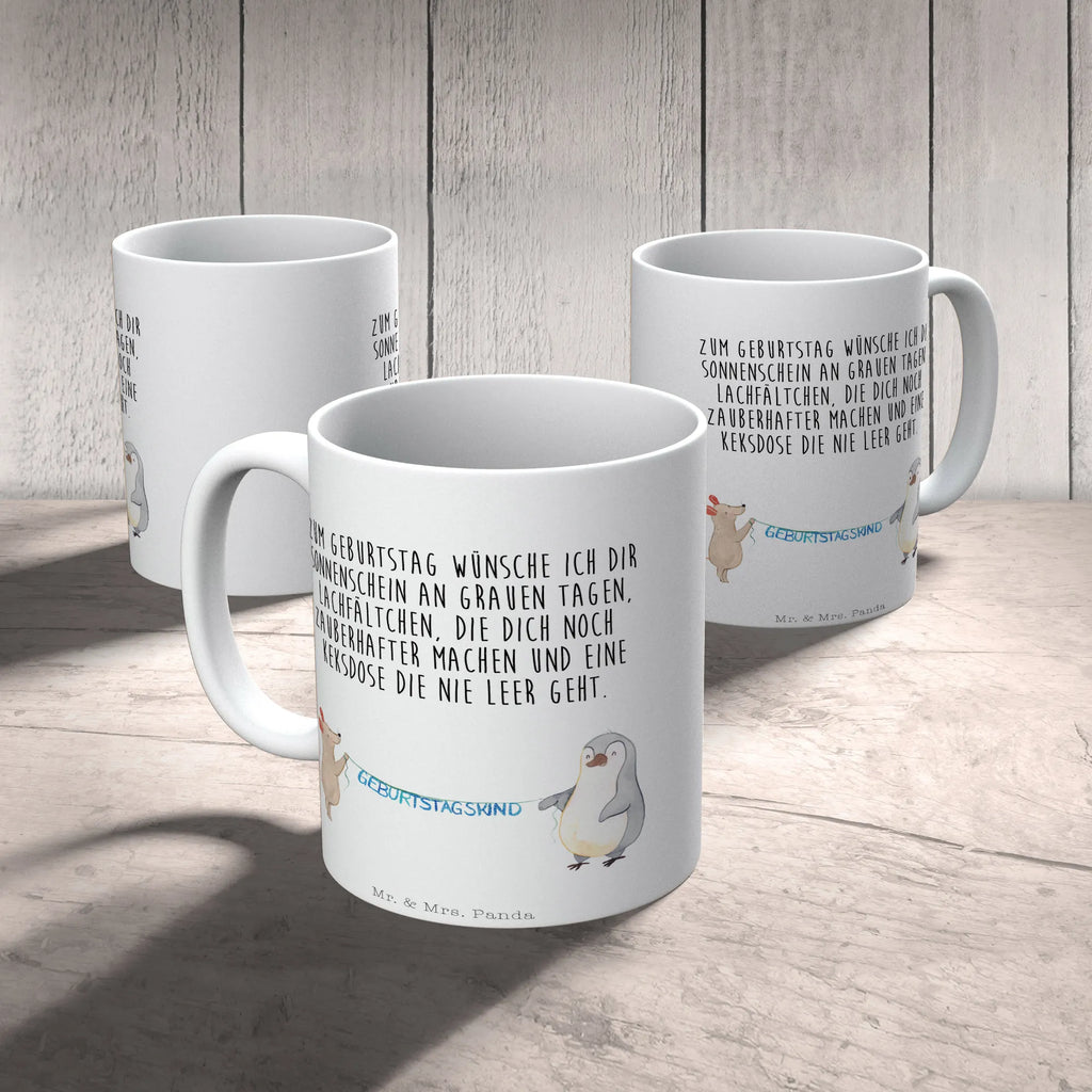Tasse Maus Pinguin Geburtstag Tasse mit Zitaten, Teetasse, Tasse mit Motiven, Tasse, Geschenktasse, Kaffeetasse, Porzellantasse, Keramiktasse, Bürotasse, Geburtstag, Geburtstagsgeschenk, Geschenk, Happy Birthday, Maus, Geburtstagsfeier, Pinguin, Geburtstage