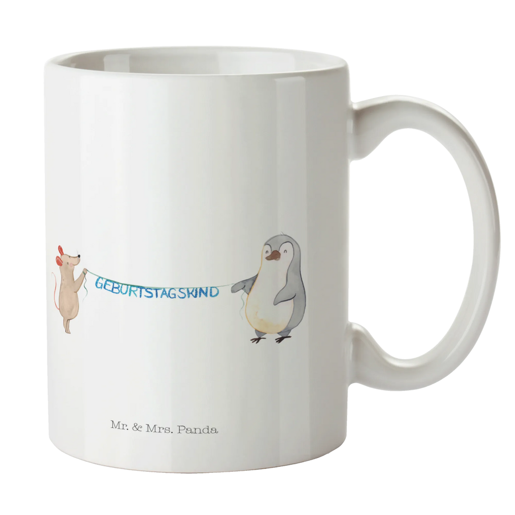Tasse Maus Pinguin Geburtstag Tasse mit Zitaten, Teetasse, Tasse mit Motiven, Tasse, Geschenktasse, Kaffeetasse, Porzellantasse, Keramiktasse, Bürotasse, Geburtstag, Geburtstagsgeschenk, Geschenk, Happy Birthday, Maus, Geburtstagsfeier, Pinguin, Geburtstage