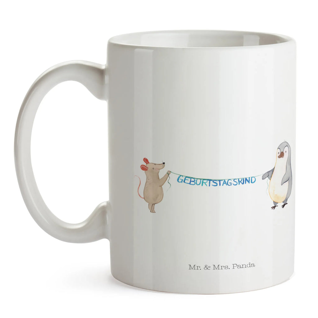 Tasse Maus Pinguin Geburtstag Tasse mit Zitaten, Teetasse, Tasse mit Motiven, Tasse, Geschenktasse, Kaffeetasse, Porzellantasse, Keramiktasse, Bürotasse, Geburtstag, Geburtstagsgeschenk, Geschenk, Happy Birthday, Maus, Geburtstagsfeier, Pinguin, Geburtstage