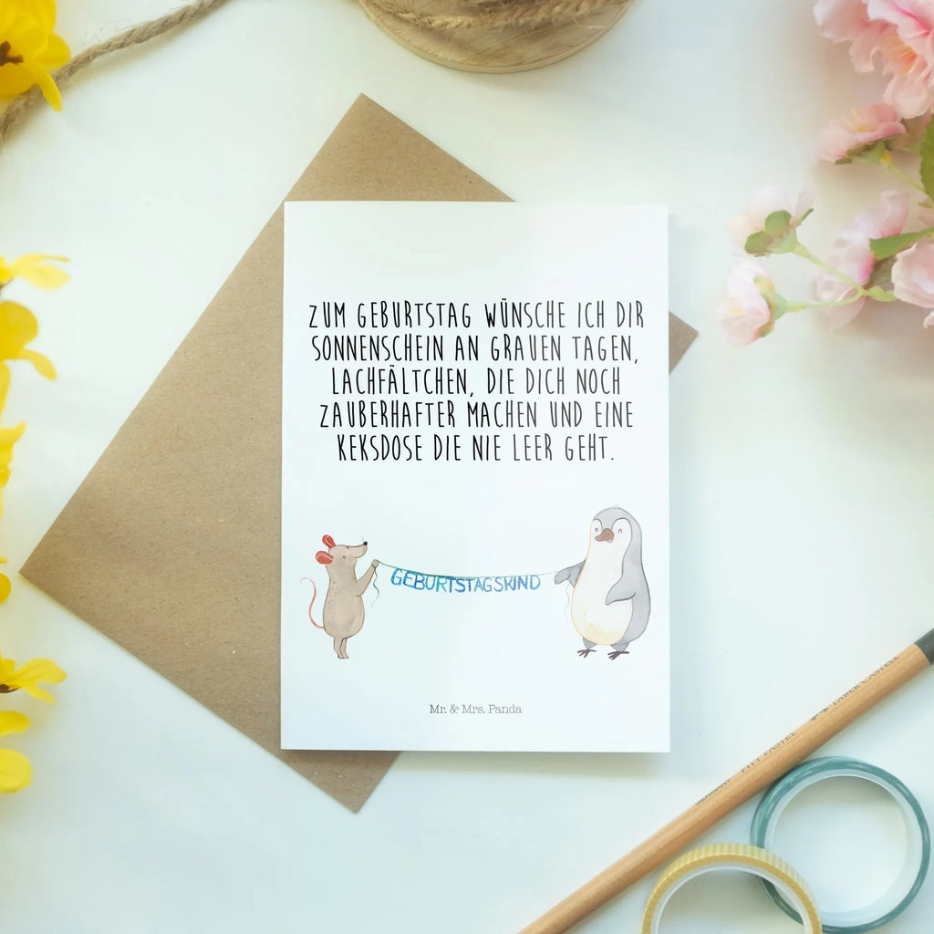 Greetings card mouse penguin Birthday folding card, wedding card, invitation card, birthday card, greeting card, Birthday, celebration, party, birthday party, friends, family, birthday wish, birthday present, birthday cards, 18th birthday, 30th birthday, 40th, 50th, 60th, 70th, 80th, 90th, 90th., gift ideas, gifts for girlfriend, boyfriend, mom, dad, brother, sister, congratulations, funny, sayings, 1 year, money gifts, guest gifts, gifts online, gift basket, special gifts, unusual gifts, extraordinary gifts, gift package, original gifts, gift items, special birthday gifts, Birthday present, Birthday party, Present, Mouse, Happy Birthday, Penguin