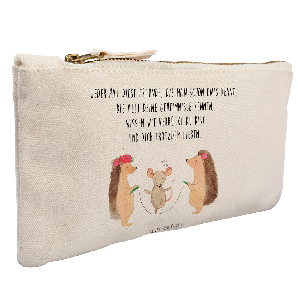 torebka na makijaż jeż Skakanie na skakance Kosmetikbeutel, Stiftemäppchen, Kulturtasche, Schminktäschchen, Kulturbeutel, Waschtasche, aufbewahrungsbeutel, beauty tasche, Schminktasche, toiletry bag, beauty case, kosmetiktäschchen, Schlampermäppchen, aufbewahrungstasche, Mäppchen, pencil case, Schminkbeutel, Kosmetiktasche, Etui, utensilientasche, Waschbeutel, Federmappe, pinsel tasche, Tiermotive, Tiere, Lustige Sprüche, Gute Laune, Kinder, Seilhüpfen, Maus, Seilspringen, Igel, Kindergarten