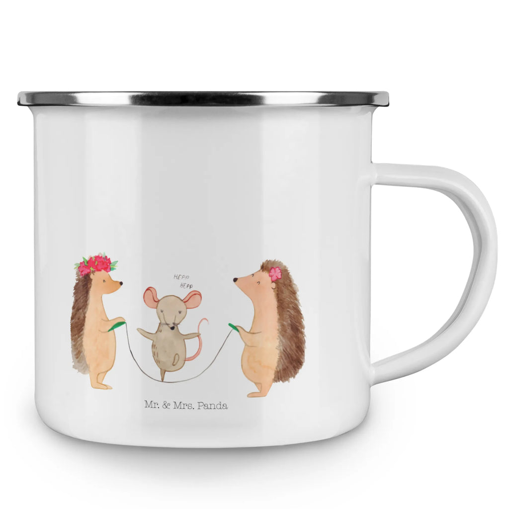 Kempingowy kubek emaliowany jeż Skakanie na skakance Reisebecher, Blechtasse, Pott, reisetasse, becher emaille, Metalltasse, Tasse Emaille, Kaffeetasse, Teebecher, Emailletasse, wanderbecher, emaillebecher, Trinkbecher, Campingtasse, Emaille Tasse, Emaille Becher, Becher, Teetasse, Kaffeebecher, metallbecher, blechbecher, Tasse, Campingbecher, wandertasse, Tiere, Tiermotive, Gute Laune, Lustige Sprüche, Igel, Maus, Kindergarten, Seilspringen, Seilhüpfen, Kinder