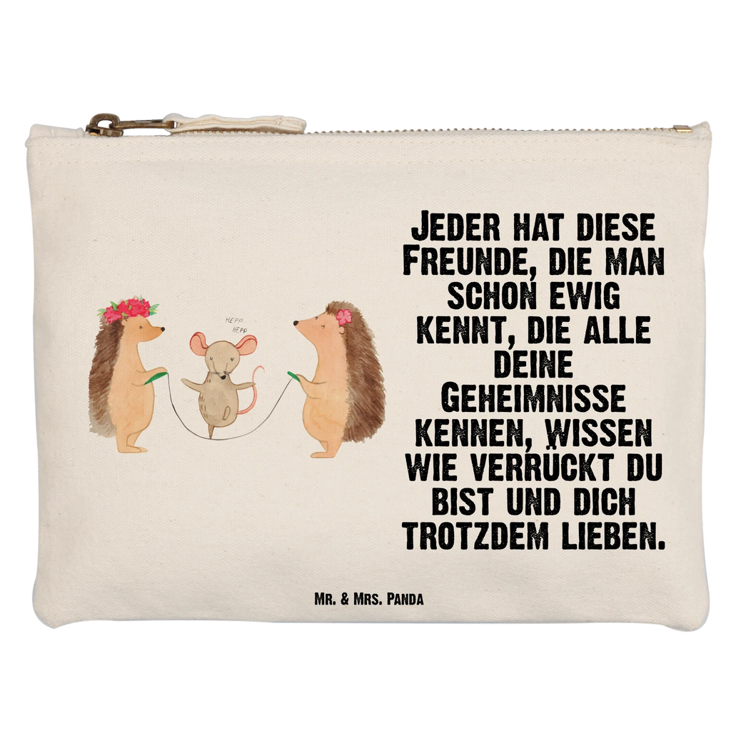 torebka na makijaż jeż Skakanie na skakance Kosmetikbeutel, Stiftemäppchen, Kulturtasche, Schminktäschchen, Kulturbeutel, Waschtasche, aufbewahrungsbeutel, beauty tasche, Schminktasche, toiletry bag, beauty case, kosmetiktäschchen, Schlampermäppchen, aufbewahrungstasche, Mäppchen, pencil case, Schminkbeutel, Kosmetiktasche, Etui, utensilientasche, Waschbeutel, Federmappe, pinsel tasche, Tiermotive, Tiere, Lustige Sprüche, Gute Laune, Kinder, Seilhüpfen, Maus, Seilspringen, Igel, Kindergarten