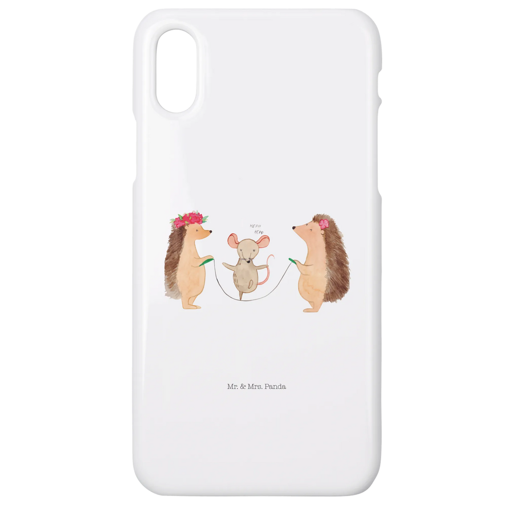 Phone case Hedgehog skipping Hülle, Iphone X, Handycover, Iphone 10, Handy Case, Handyhülle, Handy, Cover, Lustige Sprüche, Tiermotive, Tiere, Gute Laune, Maus, Kinder, Igel, Seilhüpfen, Kindergarten, Seilspringen