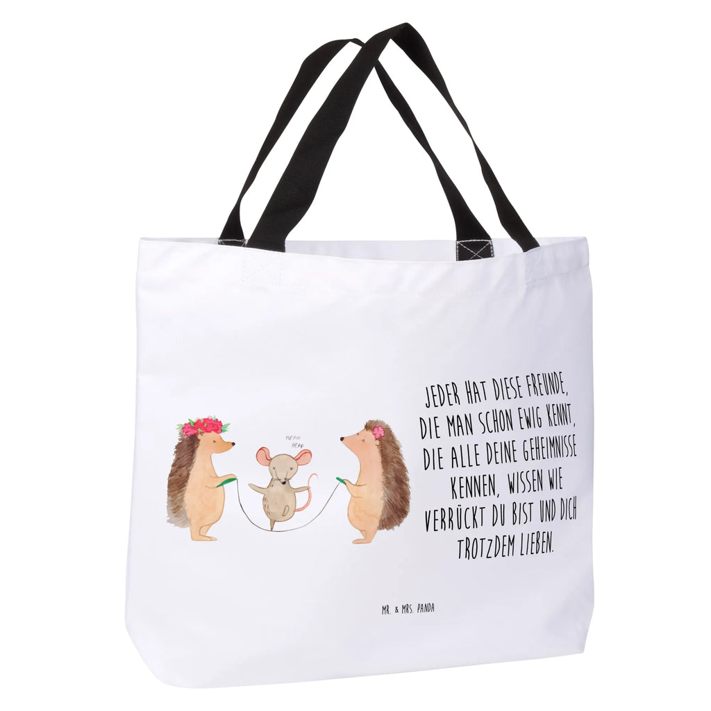 Shopper Hedgehog skipping Schultertasche, Stofftasche, Schultasche, Tüte, Einkaufsbeutel, Tragebeutel, Freizeittasche, Alltagstasche, Beutel, Ausflug, Strandtasche, XXL Tasche, Einkaufstasche, Shopper, XL, Schulbeutel, Gute Laune, Tiermotive, Tiere, Lustige Sprüche, Kindergarten, Maus, Kinder, Seilhüpfen, Seilspringen, Igel