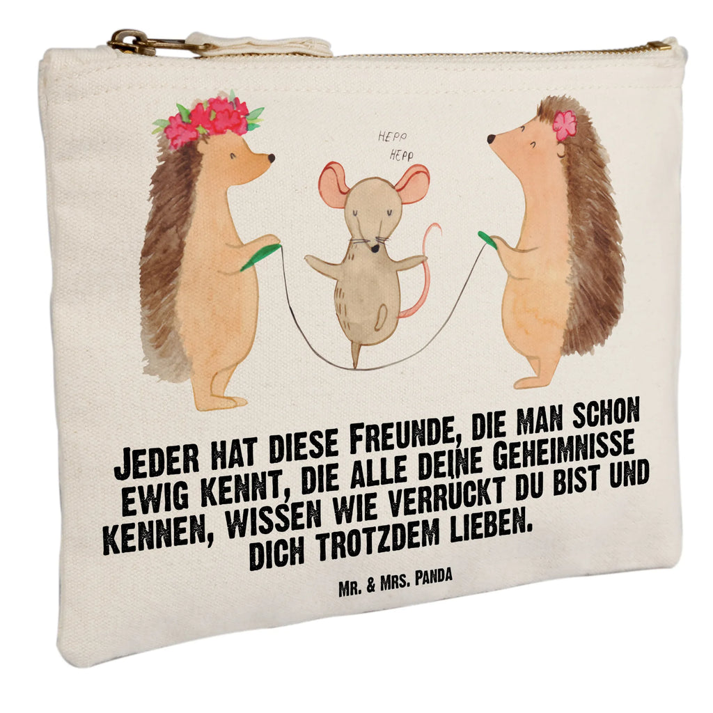 torebka na makijaż jeż Skakanie na skakance Kosmetikbeutel, Stiftemäppchen, Kulturtasche, Schminktäschchen, Kulturbeutel, Waschtasche, aufbewahrungsbeutel, beauty tasche, Schminktasche, toiletry bag, beauty case, kosmetiktäschchen, Schlampermäppchen, aufbewahrungstasche, Mäppchen, pencil case, Schminkbeutel, Kosmetiktasche, Etui, utensilientasche, Waschbeutel, Federmappe, pinsel tasche, Tiermotive, Tiere, Lustige Sprüche, Gute Laune, Kinder, Seilhüpfen, Maus, Seilspringen, Igel, Kindergarten