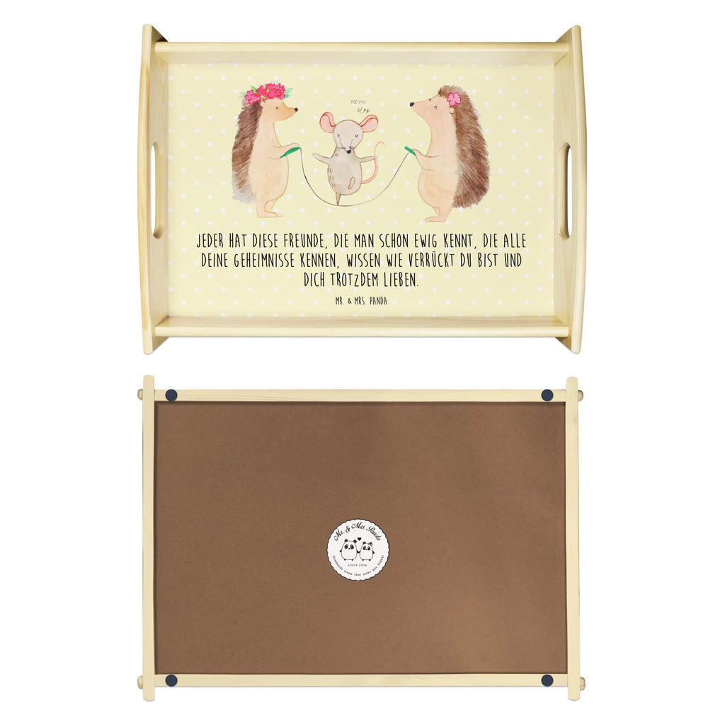 Serviertablett Igel Seilhüpfen Küchentablett, Serviertablett, Tablett, Holztablett, Frühstückstablett, Dekotablett, Tiermotive, Gute Laune, lustige Sprüche, Tiere, Seilhüpfen, Igel, Maus, Seilspringen, Kindergarten, Kinder