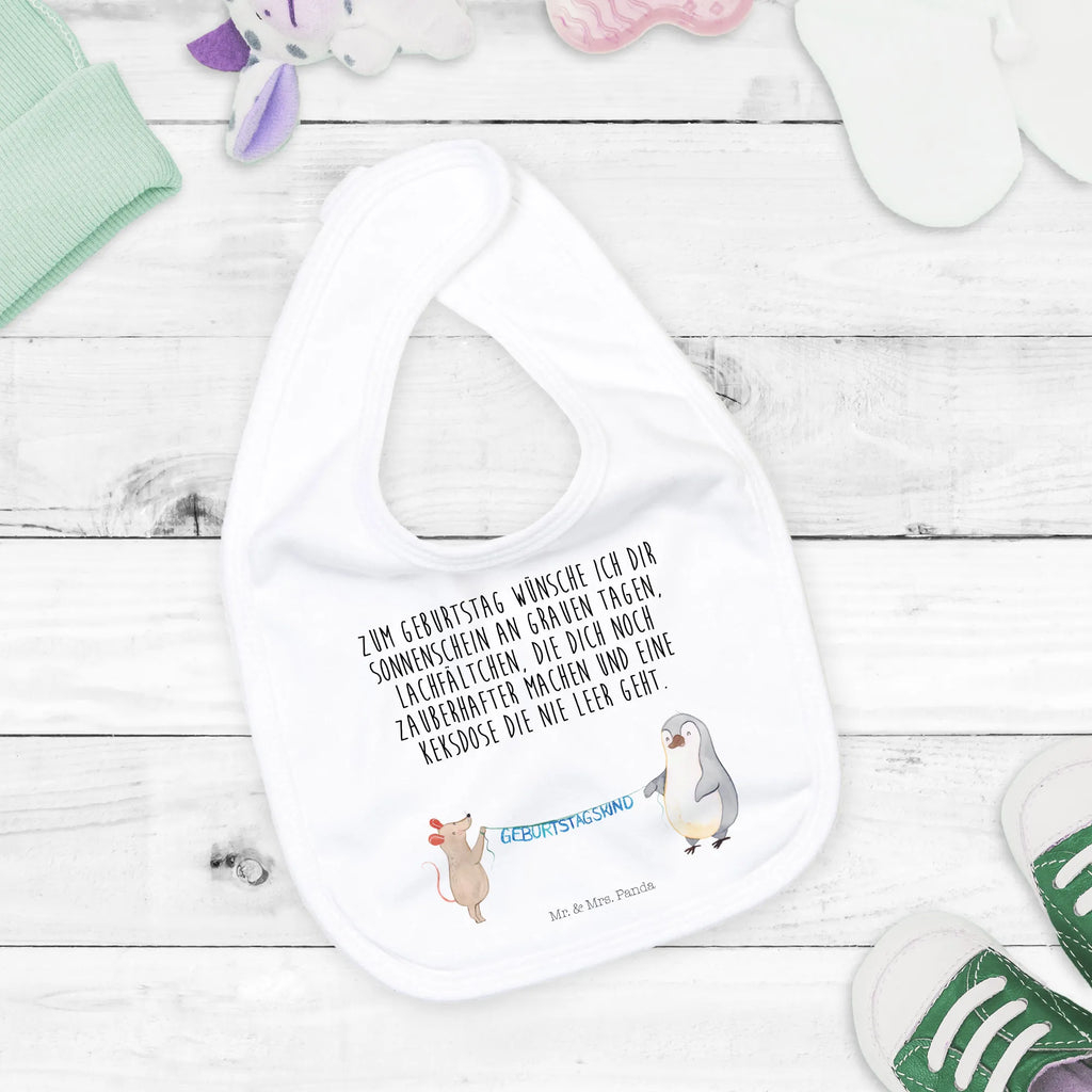 Organiczne śliniaczki Mysz Pingwin urodziny Urodziny, prezent urodzinowy, prezent