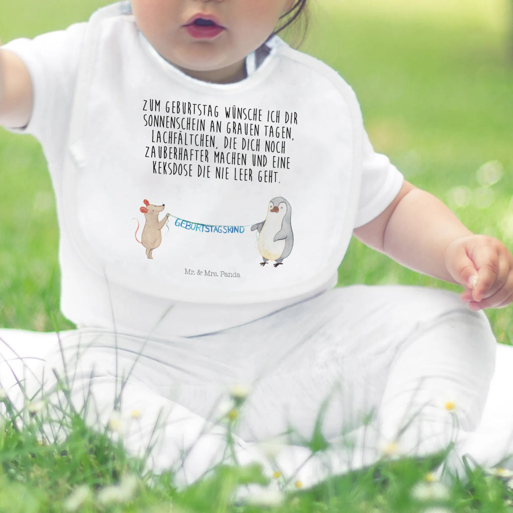 Organiczne śliniaczki Mysz Pingwin urodziny Urodziny, prezent urodzinowy, prezent