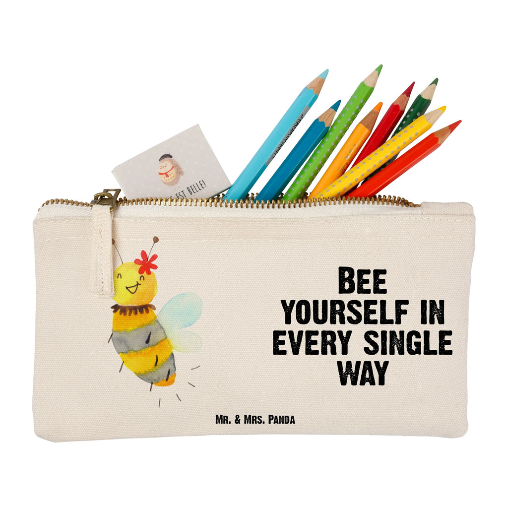 Schminktasche Biene Blume Mäppchen, Schminktäschchen, Kulturbeutel, Schminktasche, beauty tasche, Federmappe, Schminkbeutel, toiletry bag, Stiftemäppchen, Schlampermäppchen, utensilientasche, Kulturtasche, pencil case, Waschbeutel, aufbewahrungstasche, beauty case, Etui, Kosmetiktasche, aufbewahrungsbeutel, pinsel tasche, kosmetiktäschchen, Waschtasche, Kosmetikbeutel, Biene, Hummel, Wespe