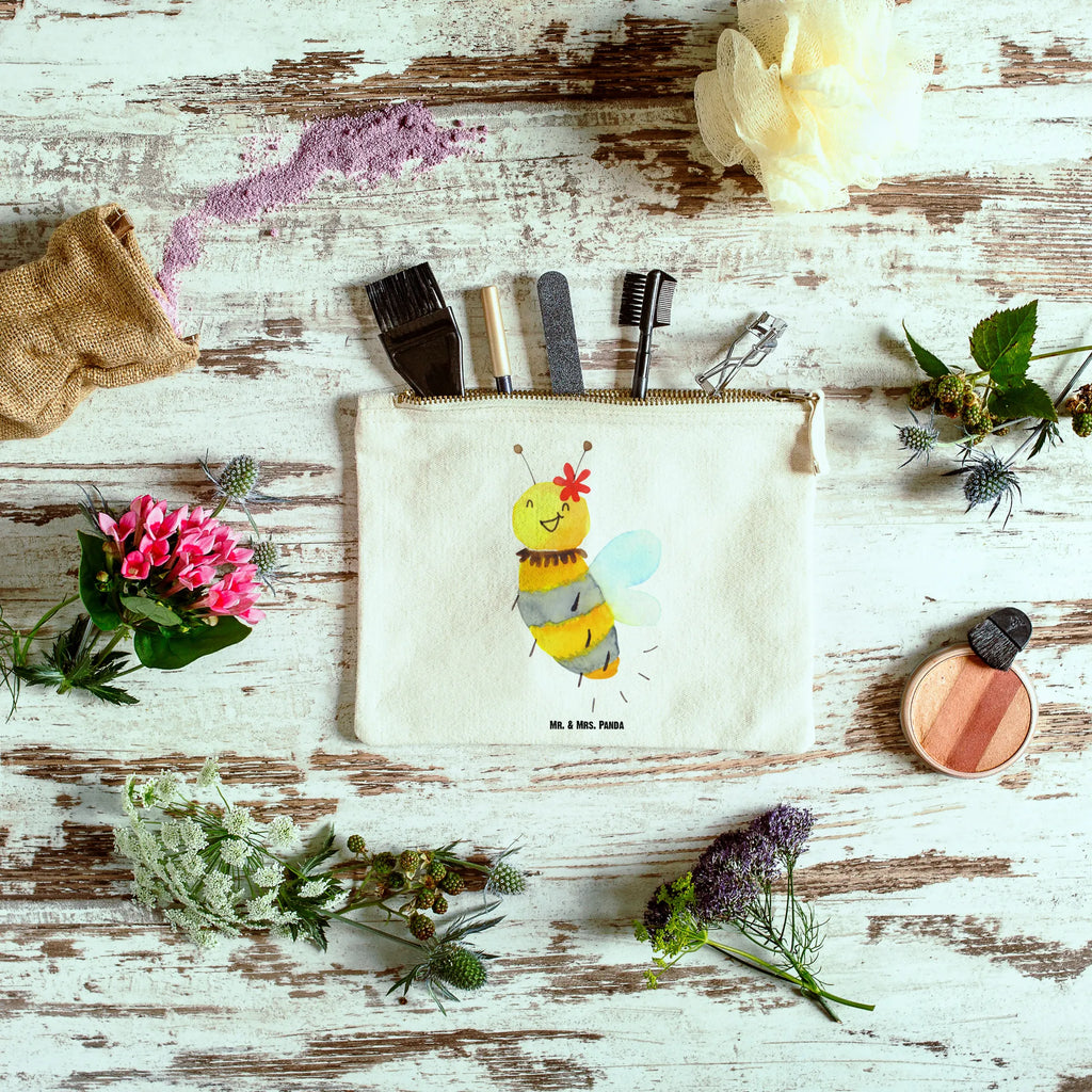 Schminktasche Biene Blume Mäppchen, Schminktäschchen, Kulturbeutel, Schminktasche, beauty tasche, Federmappe, Schminkbeutel, toiletry bag, Stiftemäppchen, Schlampermäppchen, utensilientasche, Kulturtasche, pencil case, Waschbeutel, aufbewahrungstasche, beauty case, Etui, Kosmetiktasche, aufbewahrungsbeutel, pinsel tasche, kosmetiktäschchen, Waschtasche, Kosmetikbeutel, Biene, Hummel, Wespe