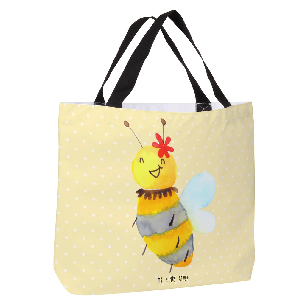 Shopper Biene Blume Alltagstasche, Tasche, Einkaufsbeutel, Shopper, Schultasche, Tragebeutel, Einkaufstasche, Schulbeutel, Beutel, Strandtasche, Freizeittasche, Biene, Wespe, Hummel