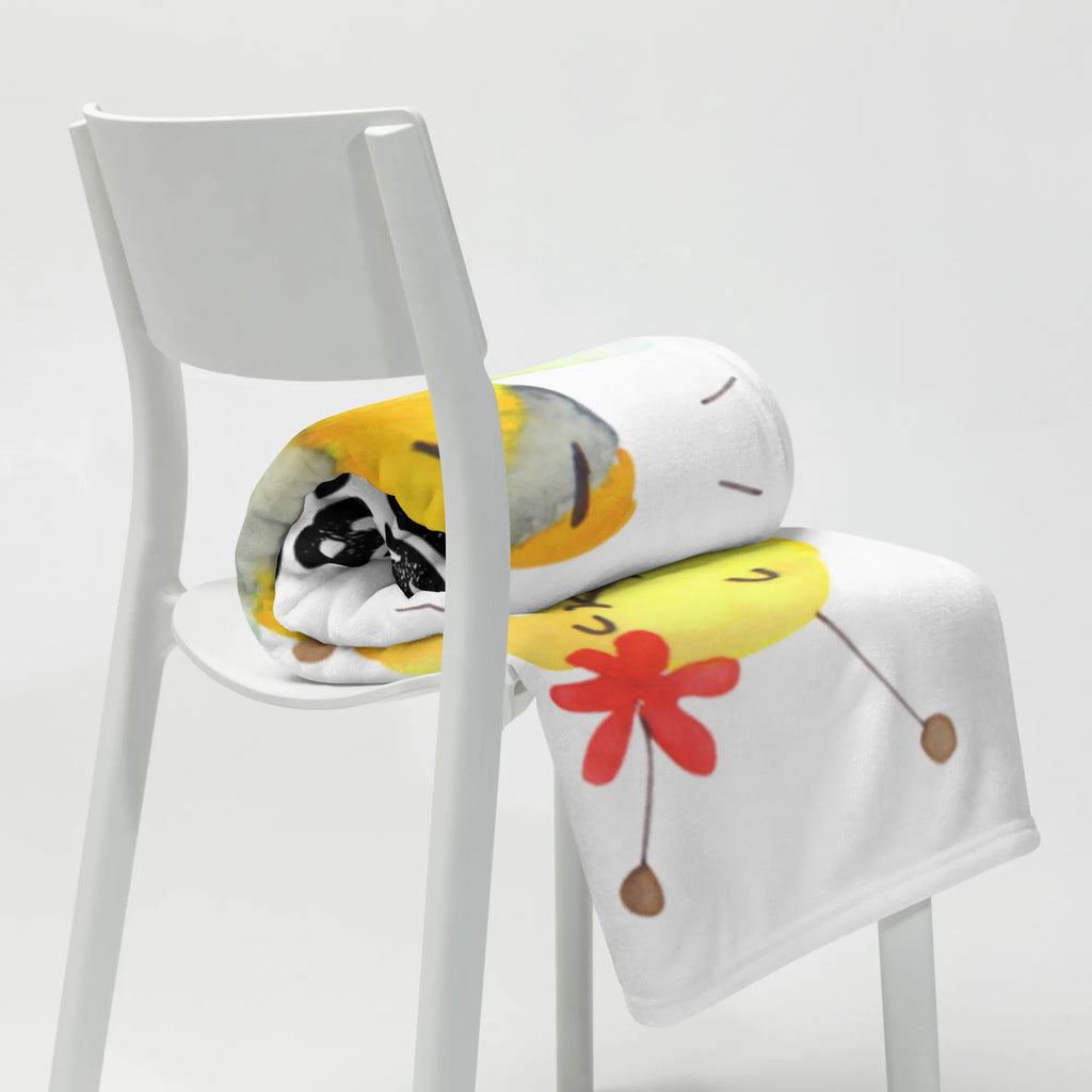 Babydecke Biene Blume Geschenk Geburt, Krabbeldecke, Babygeschenk, Babydecke, Babyecke Kuscheldecke, Biene, Wespe, Hummel