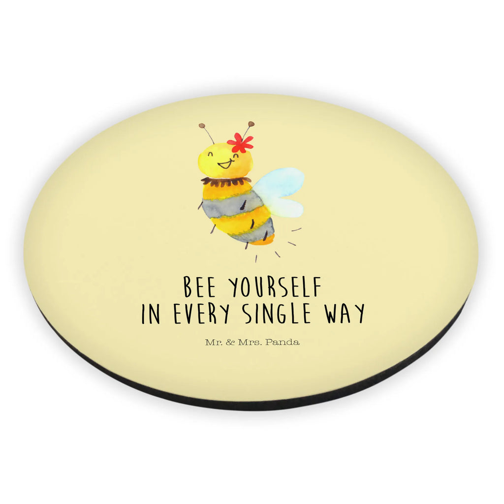 Rund Magnet Biene Blume Kühlschrankmagnet, magnete, kühlschrankmagnete, rundmagnet, Biene, Hummel, Wespe