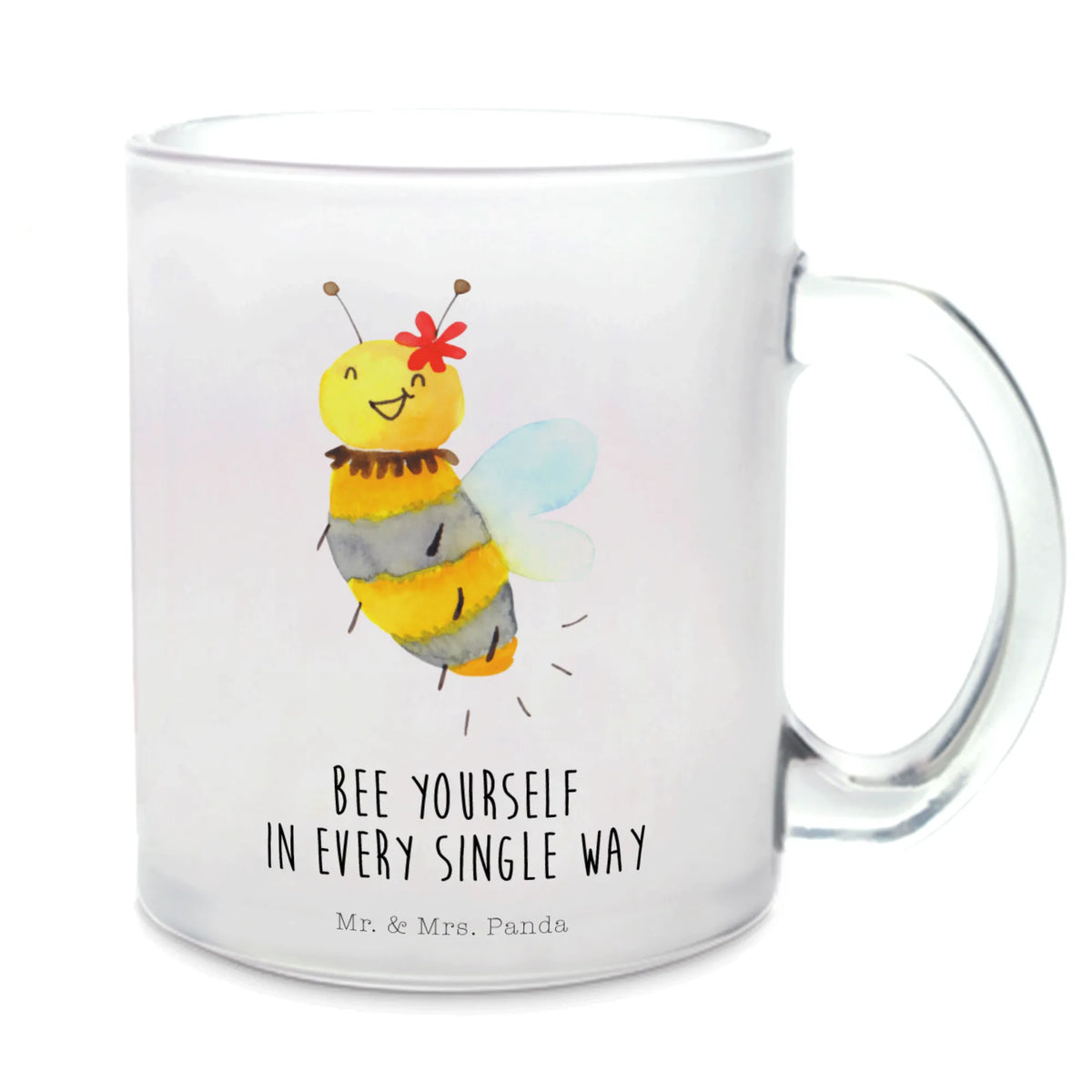Glass tea cup bee flower wasp, bumblebee