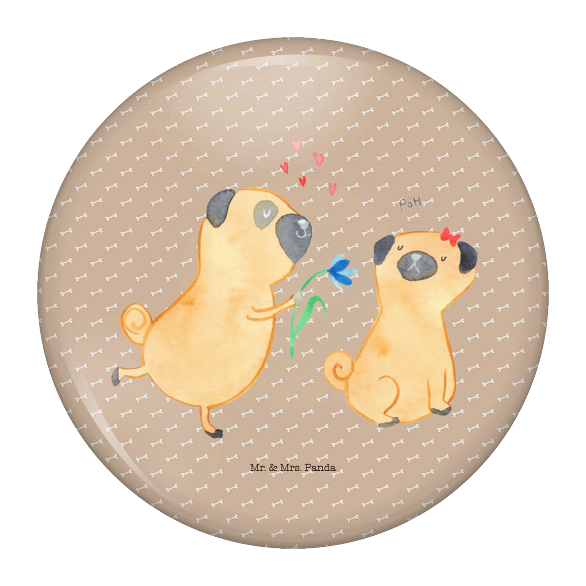 Button Mops Verliebt