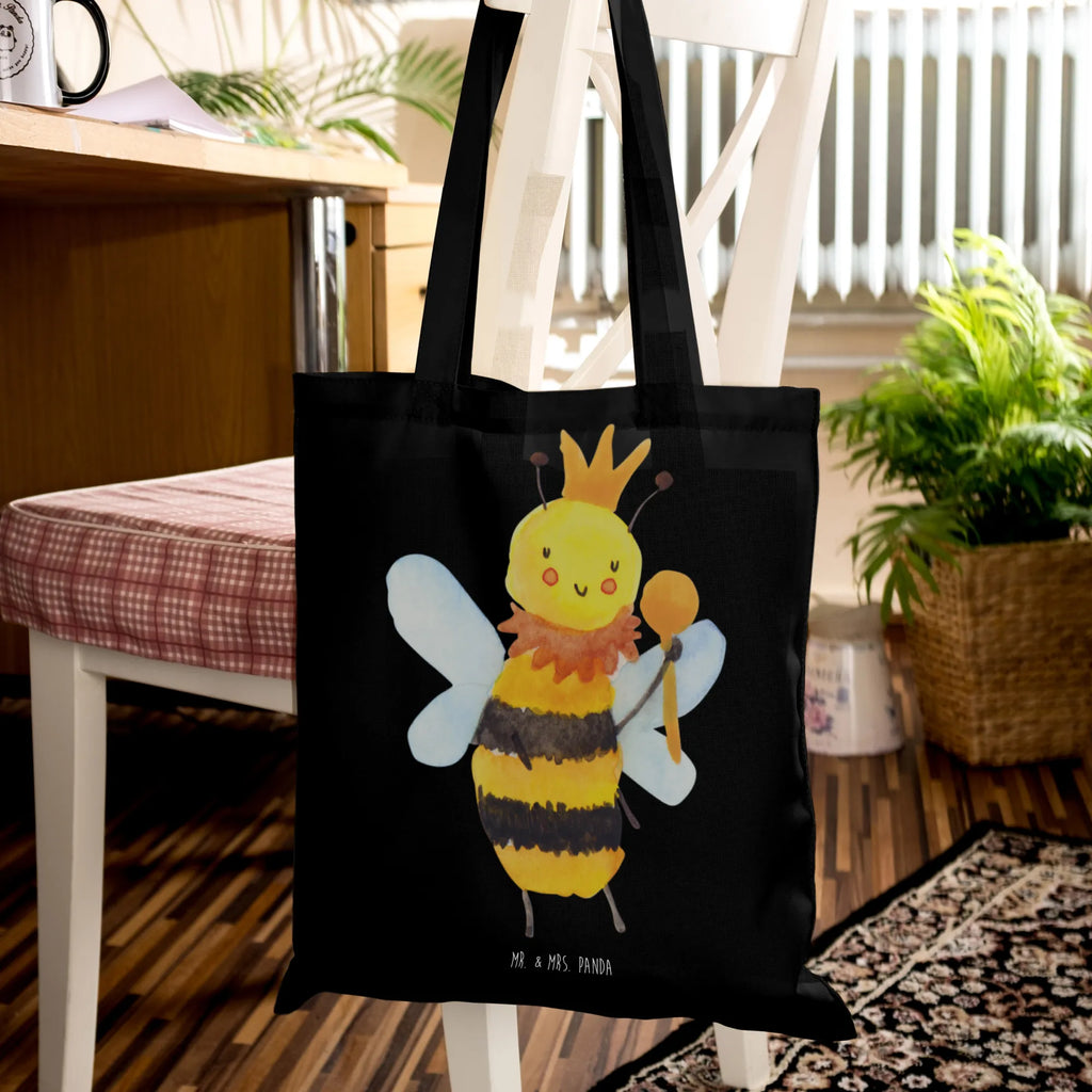 Tragetasche Biene König Umhängetasche, Stoffbeutel, Shopper, Beuteltasche, Einkaufstüte, Jutetasche, Tragetasche, Einkaufstasche, Jutebeutel, Beutel, Tasche, Strandtasche, Laptoptasche, Stofftasche, Badetasche, Schultertasche, Biene, Wespe, Hummel
