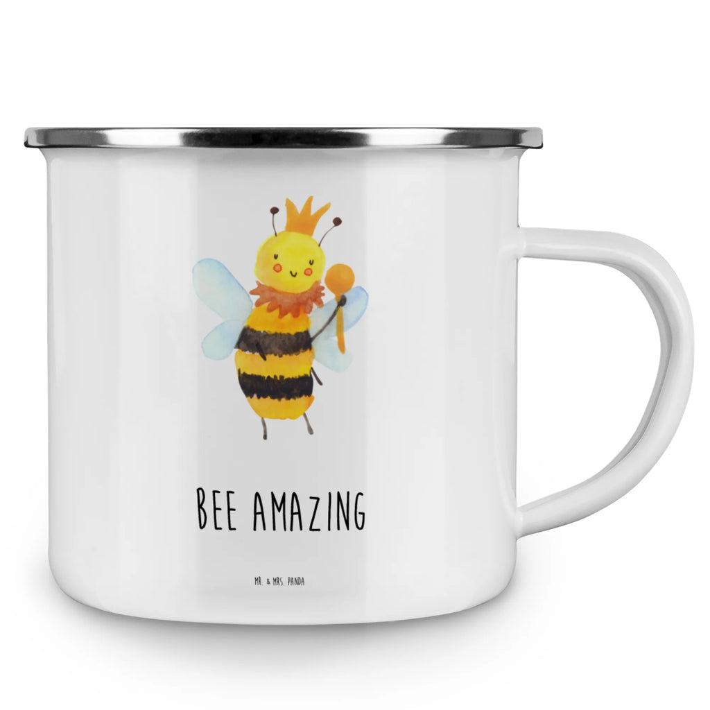 Camping Emaille Tasse Biene König Reisebecher, Tasse Emaille, Campingbecher, blechbecher, Tasse, Emailletasse, Teebecher, Metalltasse, Teetasse, Kaffeetasse, becher emaille, Kaffeebecher, wanderbecher, Emaille Becher, reisetasse, metallbecher, Blechtasse, Pott, Campingtasse, Becher, Trinkbecher, wandertasse, Emaille Tasse, emaillebecher, Hummel, Wespe, Biene