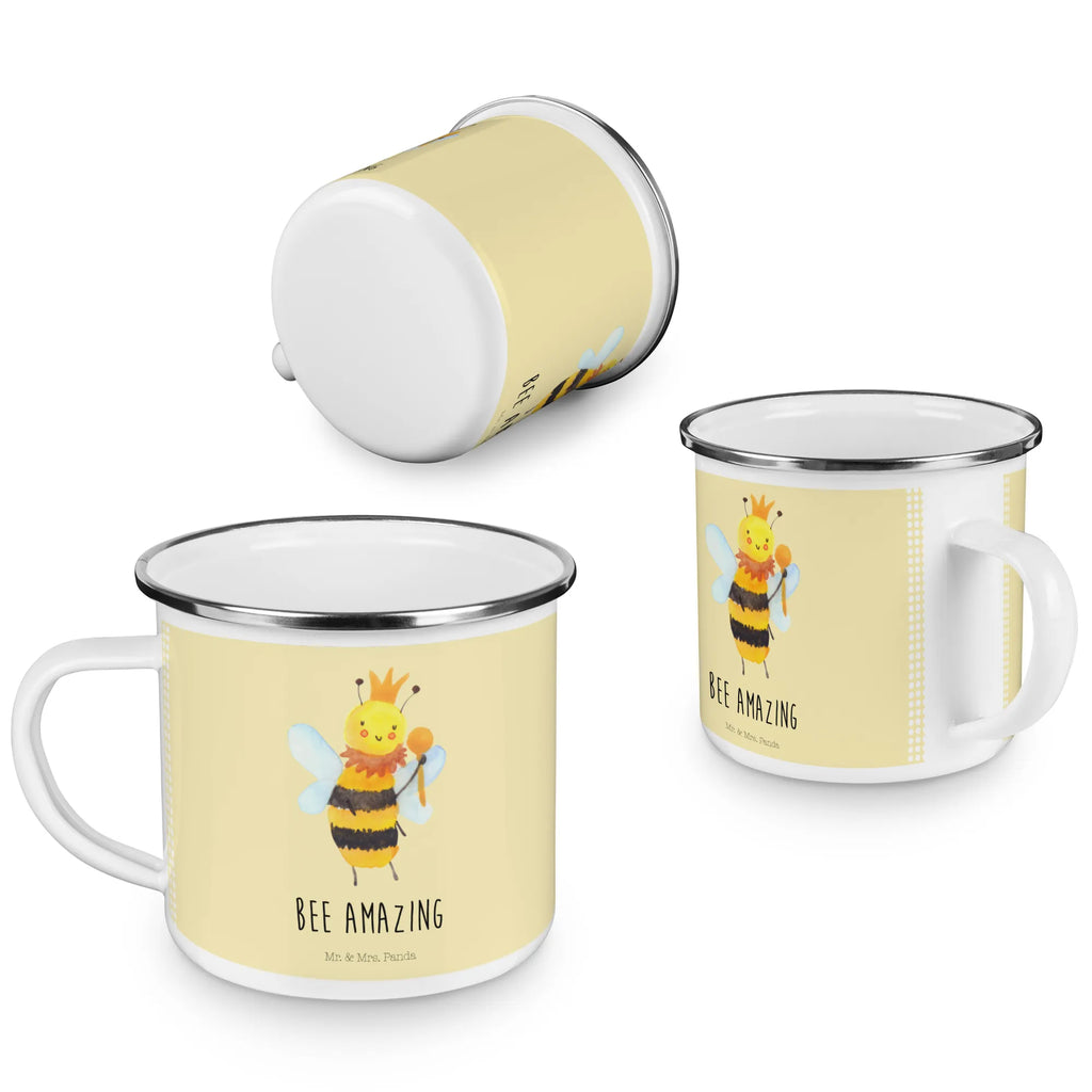 Camping Emaille Tasse Biene König Reisebecher, Tasse Emaille, Campingbecher, blechbecher, Tasse, Emailletasse, Teebecher, Metalltasse, Teetasse, Kaffeetasse, becher emaille, Kaffeebecher, wanderbecher, Emaille Becher, reisetasse, metallbecher, Blechtasse, Pott, Campingtasse, Becher, Trinkbecher, wandertasse, Emaille Tasse, emaillebecher, Hummel, Wespe, Biene