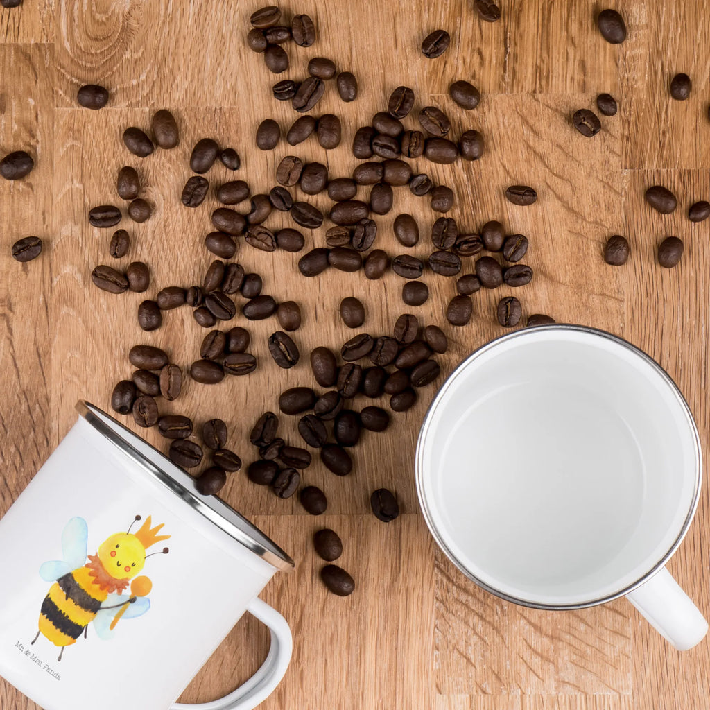 Camping Emaille Tasse Biene König Reisebecher, Tasse Emaille, Campingbecher, blechbecher, Tasse, Emailletasse, Teebecher, Metalltasse, Teetasse, Kaffeetasse, becher emaille, Kaffeebecher, wanderbecher, Emaille Becher, reisetasse, metallbecher, Blechtasse, Pott, Campingtasse, Becher, Trinkbecher, wandertasse, Emaille Tasse, emaillebecher, Hummel, Wespe, Biene