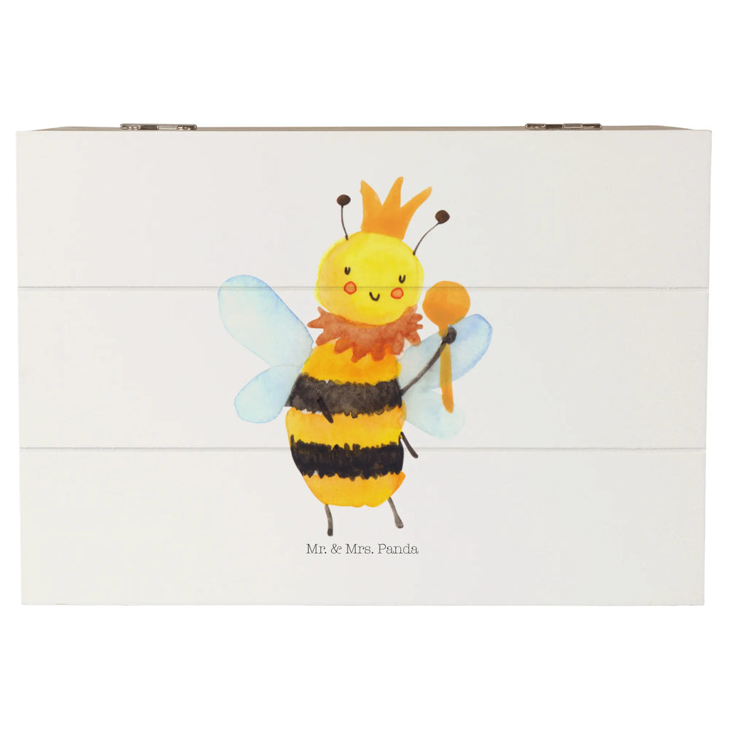 Holzkiste Biene König Erinnerungsbox, Geschenkdose, Aufbewahrungsbox, XXL, Dekokiste, Geschenkbox, Truhe, Schatulle, Holzkiste, Kiste, Erinnerungskiste, Schatzkiste, Biene, Wespe, Hummel