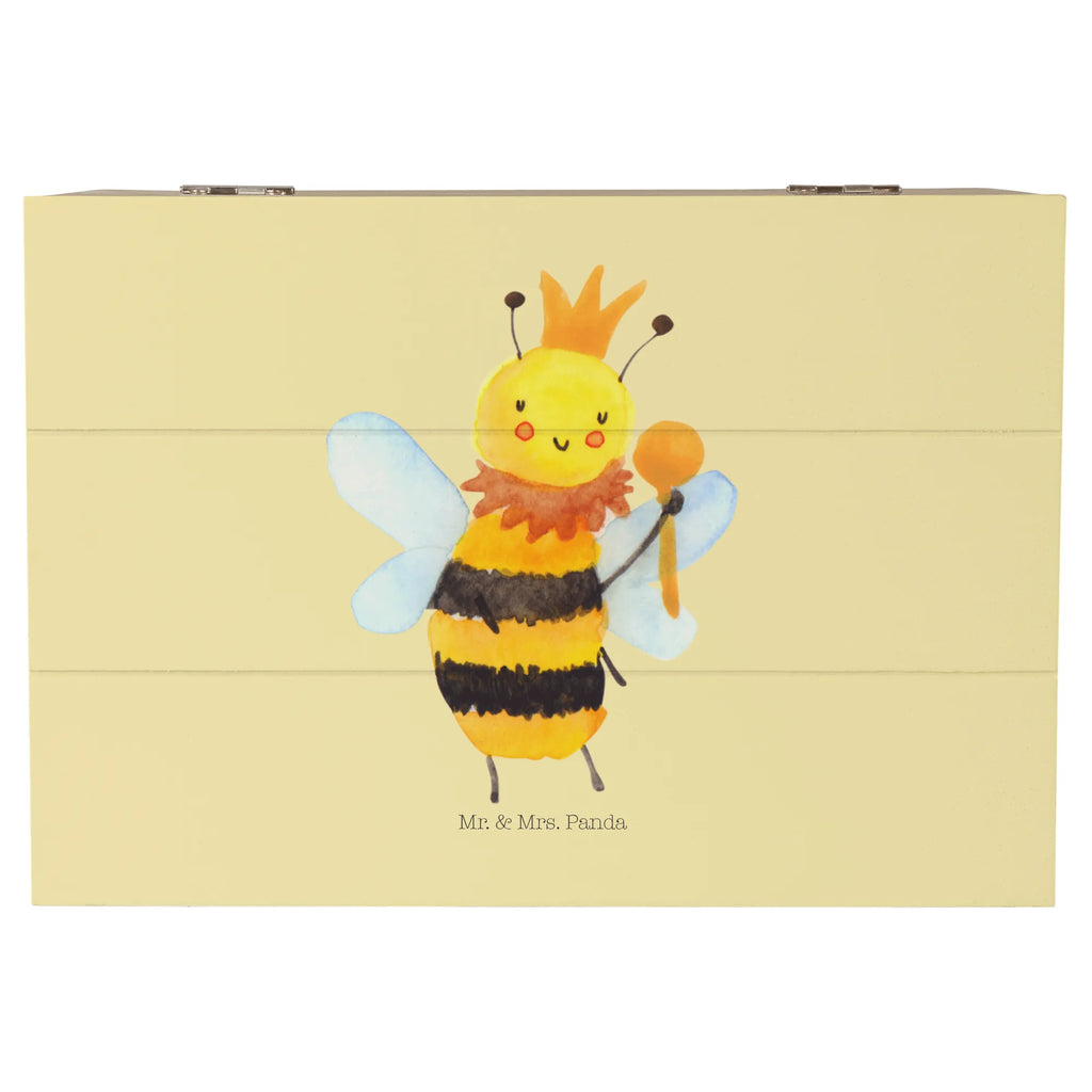 Holzkiste Biene König Erinnerungsbox, Geschenkdose, Aufbewahrungsbox, XXL, Dekokiste, Geschenkbox, Truhe, Schatulle, Holzkiste, Kiste, Erinnerungskiste, Schatzkiste, Biene, Wespe, Hummel