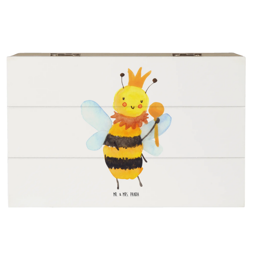 Holzkiste Biene König Erinnerungsbox, Geschenkdose, Aufbewahrungsbox, XXL, Dekokiste, Geschenkbox, Truhe, Schatulle, Holzkiste, Kiste, Erinnerungskiste, Schatzkiste, Biene, Wespe, Hummel