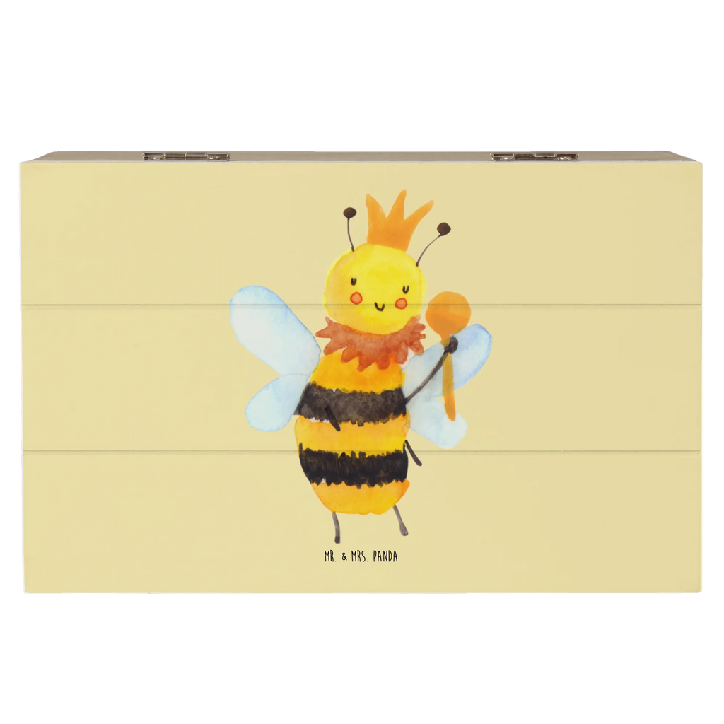 Holzkiste Biene König Erinnerungsbox, Geschenkdose, Aufbewahrungsbox, XXL, Dekokiste, Geschenkbox, Truhe, Schatulle, Holzkiste, Kiste, Erinnerungskiste, Schatzkiste, Biene, Wespe, Hummel
