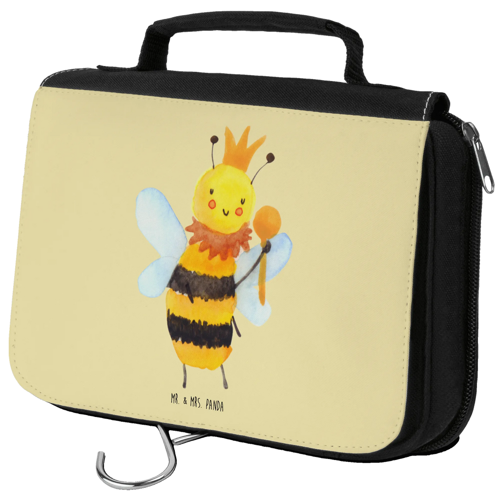 Wash bag bee king Wash bag, Cosmetic bag, Toilet bag, To hang up, Gentlemen, Ladies, Bee, wasp, bumblebee