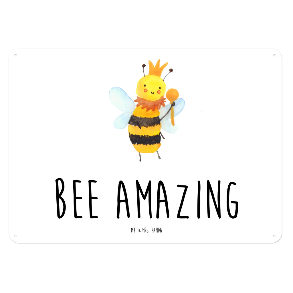 Blechschild Biene König Blechschild Groß, Blechschild Zum Aufhängen, Blechschild Büro, Dekoschild Metall, Blechschild Für Frauen, Türschild Metall, Wandschild Metall, Blechschild Küche, Blechschild Für Männer, Blechschild, Hummel, Biene, Wespe