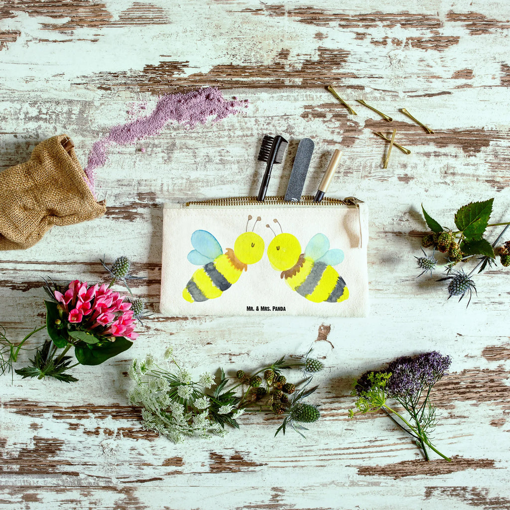 torebka na makijaż pszczoła miłość toiletry bag, Stiftemäppchen, pinsel tasche, beauty tasche, Kulturtasche, Schminktäschchen, kosmetiktäschchen, Waschbeutel, Schminktasche, beauty case, Kosmetikbeutel, pencil case, Mäppchen, Kosmetiktasche, aufbewahrungsbeutel, Etui, Schlampermäppchen, Federmappe, Kulturbeutel, utensilientasche, Waschtasche, Schminkbeutel, aufbewahrungstasche, Biene, Hummel, Wespe