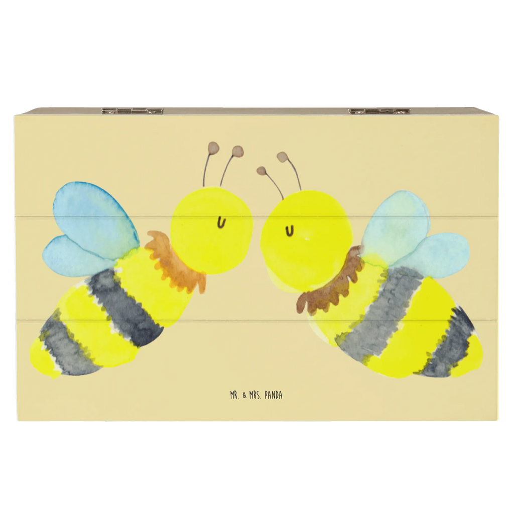 Holzkiste Biene Liebe Schatulle, XXL, Schatzkiste, Kiste, Geschenkbox, Geschenkdose, Holzkiste, Truhe, Erinnerungskiste, Aufbewahrungsbox, Dekokiste, Erinnerungsbox, Biene, Wespe, Hummel