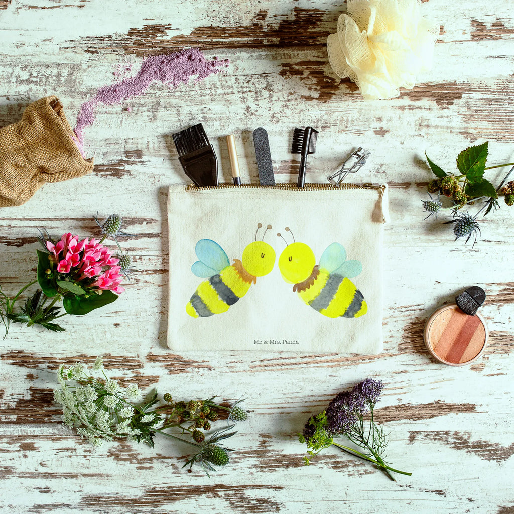 torebka na makijaż pszczoła miłość toiletry bag, Stiftemäppchen, pinsel tasche, beauty tasche, Kulturtasche, Schminktäschchen, kosmetiktäschchen, Waschbeutel, Schminktasche, beauty case, Kosmetikbeutel, pencil case, Mäppchen, Kosmetiktasche, aufbewahrungsbeutel, Etui, Schlampermäppchen, Federmappe, Kulturbeutel, utensilientasche, Waschtasche, Schminkbeutel, aufbewahrungstasche, Biene, Hummel, Wespe