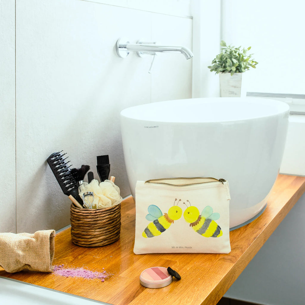 torebka na makijaż pszczoła miłość toiletry bag, Stiftemäppchen, pinsel tasche, beauty tasche, Kulturtasche, Schminktäschchen, kosmetiktäschchen, Waschbeutel, Schminktasche, beauty case, Kosmetikbeutel, pencil case, Mäppchen, Kosmetiktasche, aufbewahrungsbeutel, Etui, Schlampermäppchen, Federmappe, Kulturbeutel, utensilientasche, Waschtasche, Schminkbeutel, aufbewahrungstasche, Biene, Hummel, Wespe