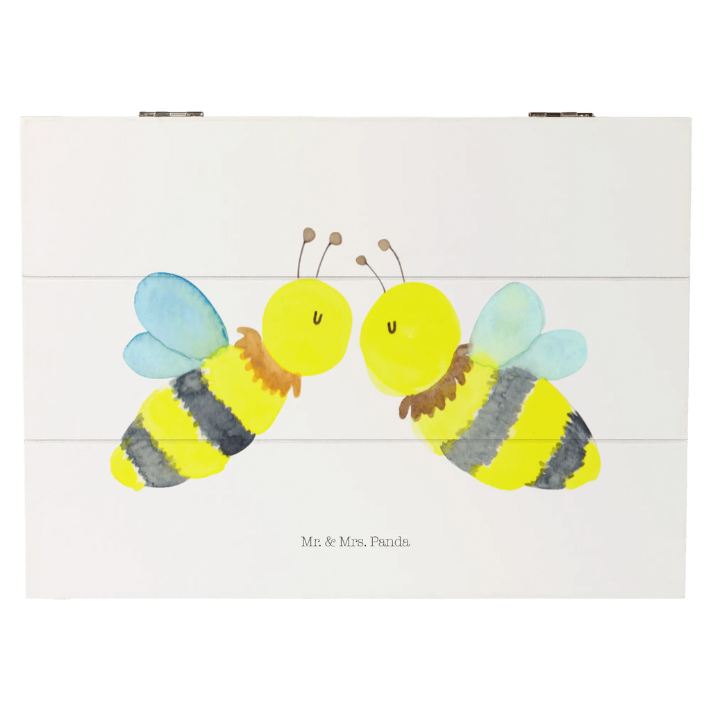 Holzkiste Biene Liebe Schatulle, XXL, Schatzkiste, Kiste, Geschenkbox, Geschenkdose, Holzkiste, Truhe, Erinnerungskiste, Aufbewahrungsbox, Dekokiste, Erinnerungsbox, Biene, Wespe, Hummel