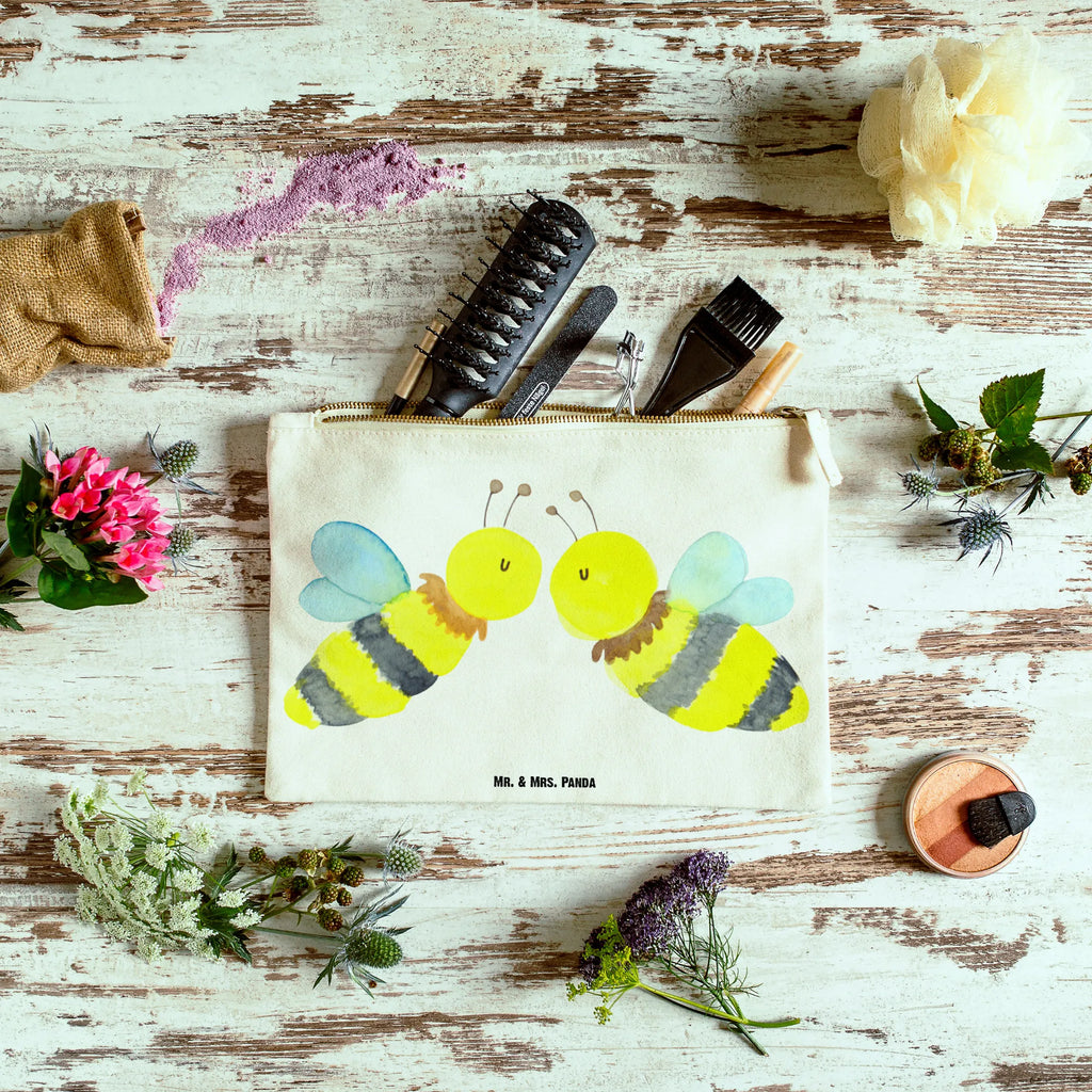 torebka na makijaż pszczoła miłość toiletry bag, Stiftemäppchen, pinsel tasche, beauty tasche, Kulturtasche, Schminktäschchen, kosmetiktäschchen, Waschbeutel, Schminktasche, beauty case, Kosmetikbeutel, pencil case, Mäppchen, Kosmetiktasche, aufbewahrungsbeutel, Etui, Schlampermäppchen, Federmappe, Kulturbeutel, utensilientasche, Waschtasche, Schminkbeutel, aufbewahrungstasche, Biene, Hummel, Wespe