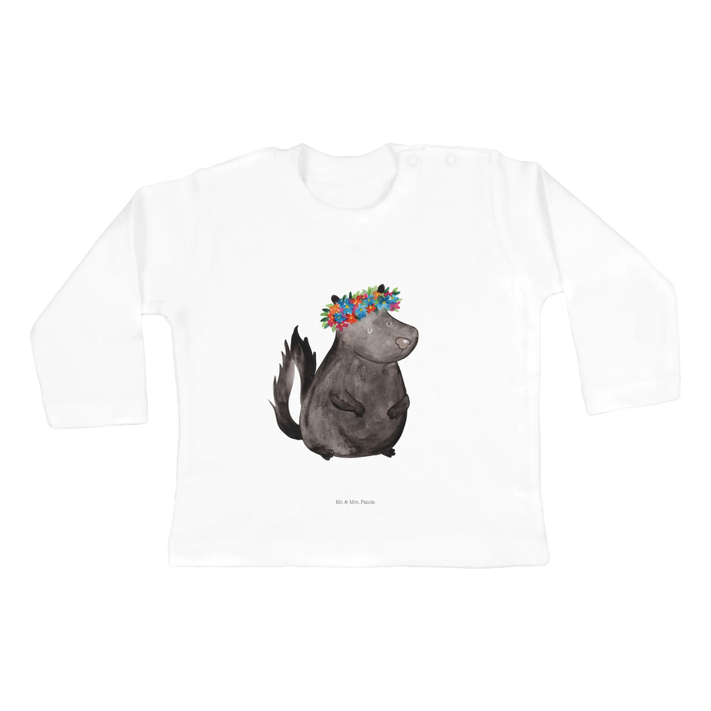 Longsleeve dla niemowląt 12-18 miesięcy skunks dziewczynka Langarm, Baby Shower, Kleidung, Bio, Skunk, Stinktier, Yoga, Stinker, Raubtier, Wildtier, Stinki, Namaste
