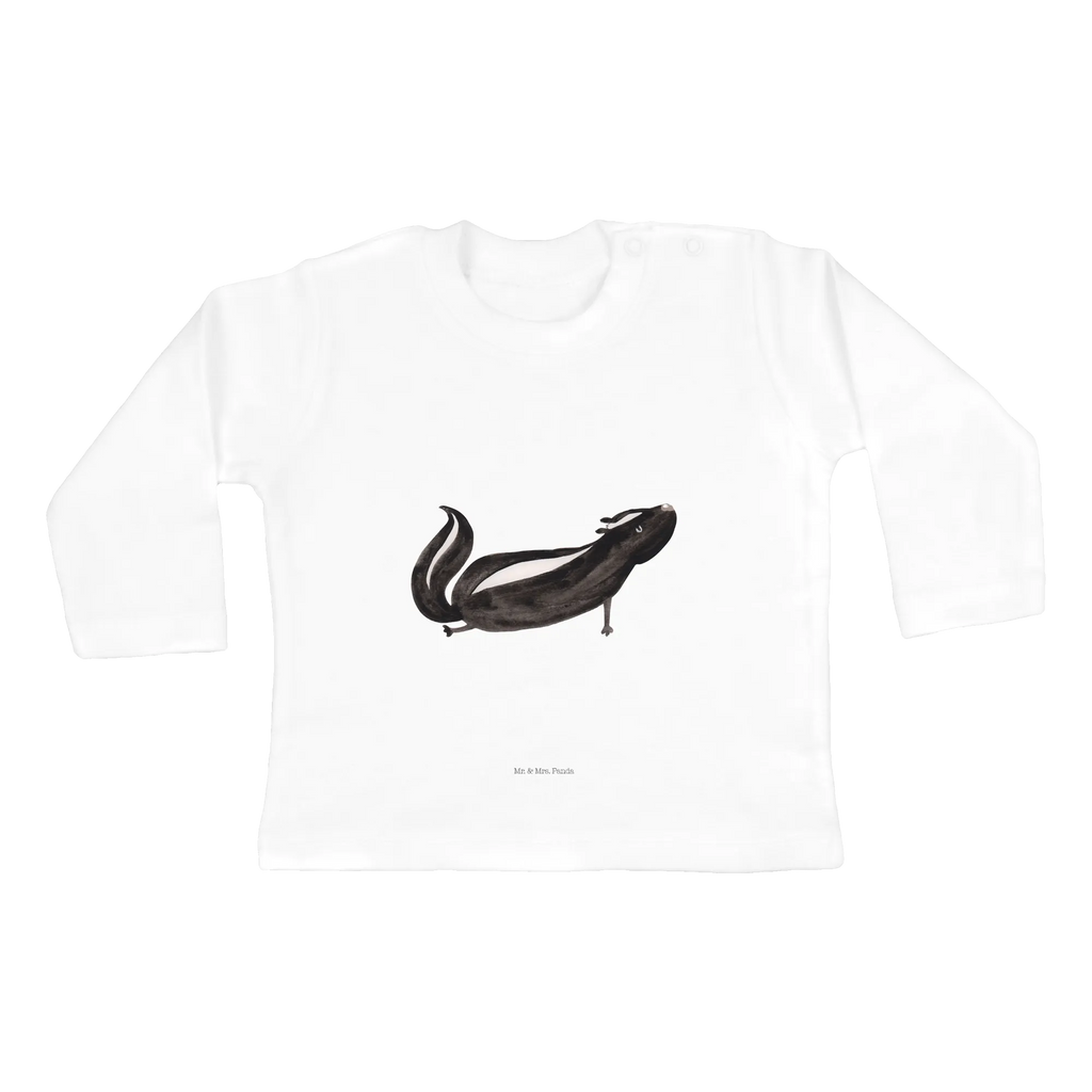 Longsleeve dla niemowląt 12-18 miesięcy skunks Joga Bio, Kleidung, Langarm, Baby Shower, Skunk, Stinktier, Stinki, Yoga, Wildtier, Lebe, Raubtier, Lache, Namaste, Stinker, Liebe