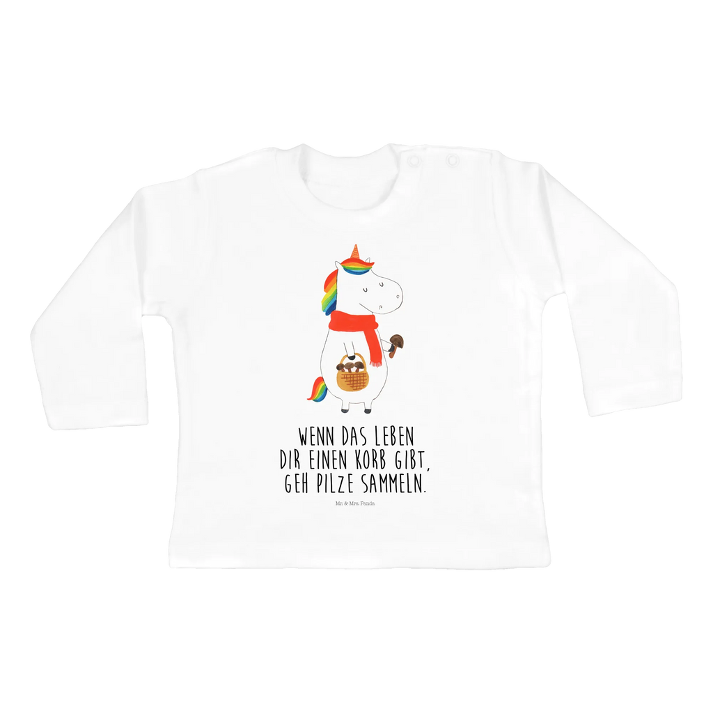 Baby Longsleeve Einhorn Pilz Bio, Kleidung, Langarm, Baby Shower, Einhörner, Einhorn Deko, Einhorn, Unicorn, Liebeskummer, Pilzsammler, Motivation, Spruch, Pilze