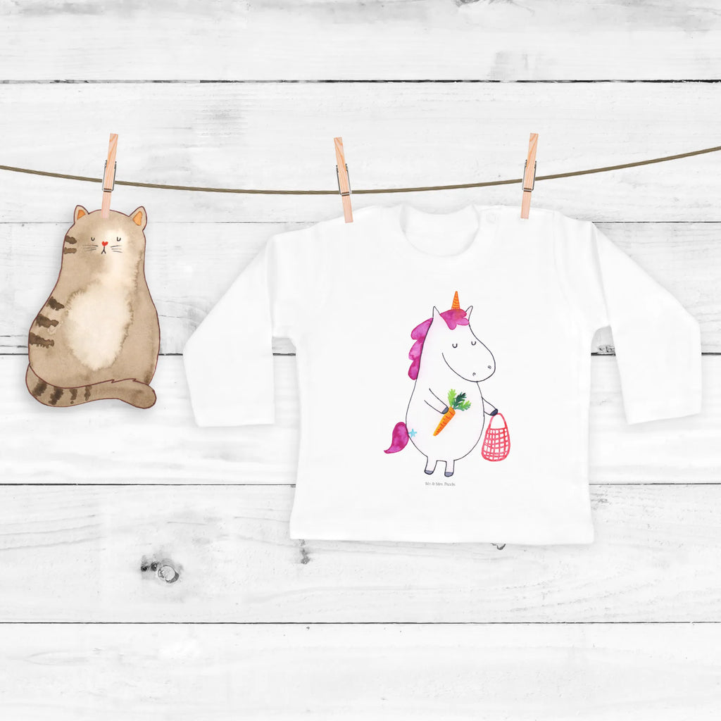 Baby Longsleeve Einhorn Vegan Bio, Kleidung, Baby Shower, Langarm, Einhörner, Einhorn Deko, Einhorn, Unicorn, Vegetariar, Gesund Leben, Gesund essen, Veganismus, Vegan, Veganer, Rohkost