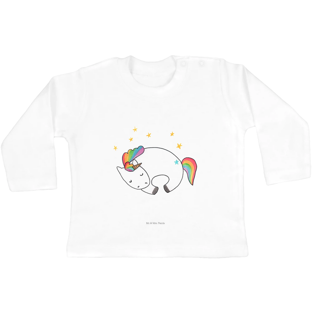 Baby Longsleeve Einhorn Nacht Baby Shower, Bio, Langarm, Kleidung, Einhörner, Einhorn Deko, Einhorn, Unicorn, Geschenk, Ruhe, Traum, Realität, Menschen, Freundin, Träume